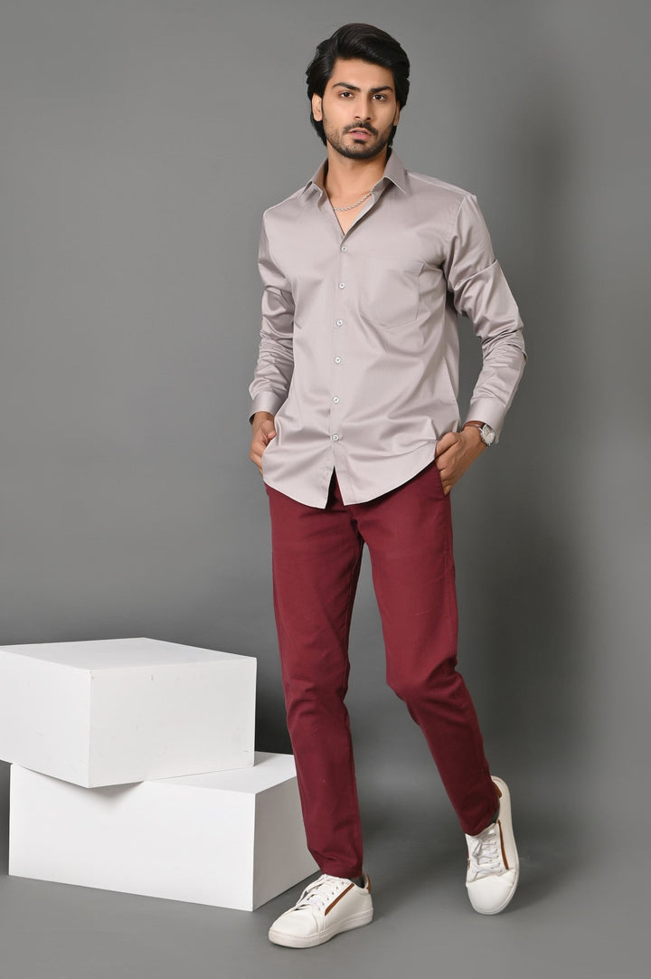 Solid Grey Shirts