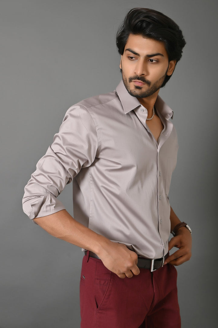 Solid Grey Shirts