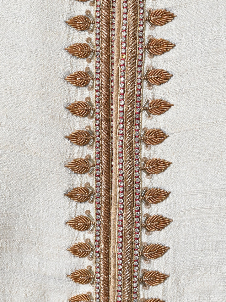 Ethnic Motifs Cream Sherwani