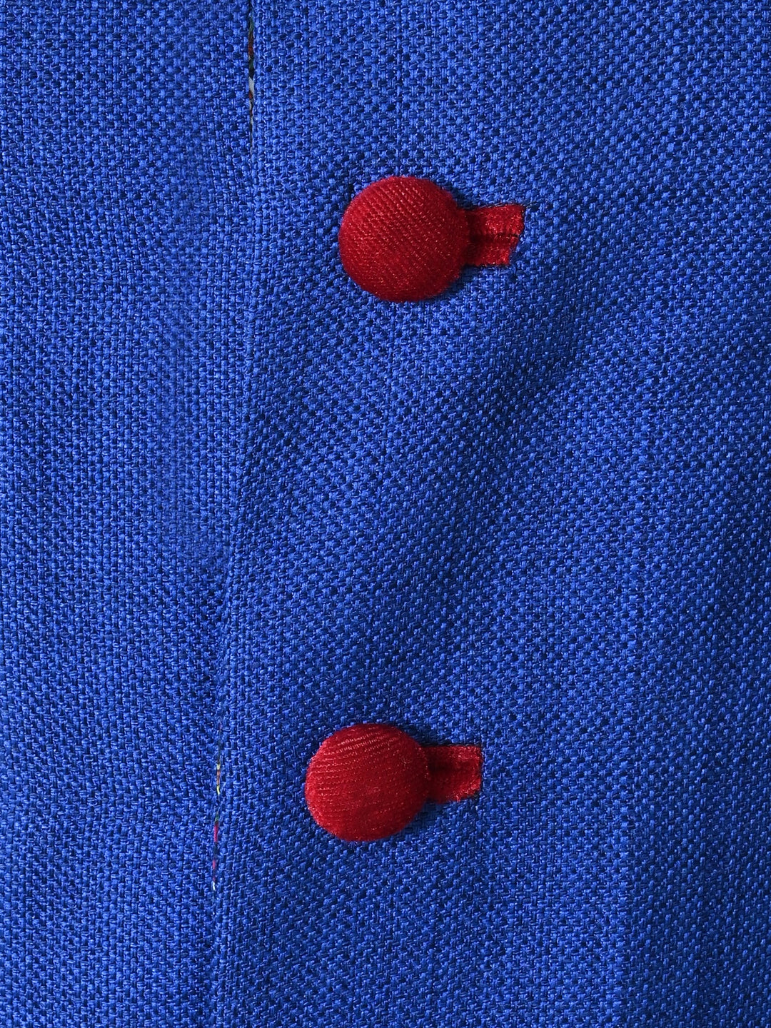 Textured Blue Sherwani