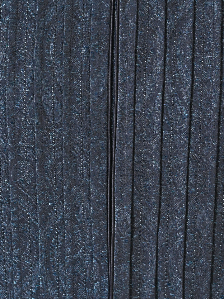 Striped Black Sherwani
