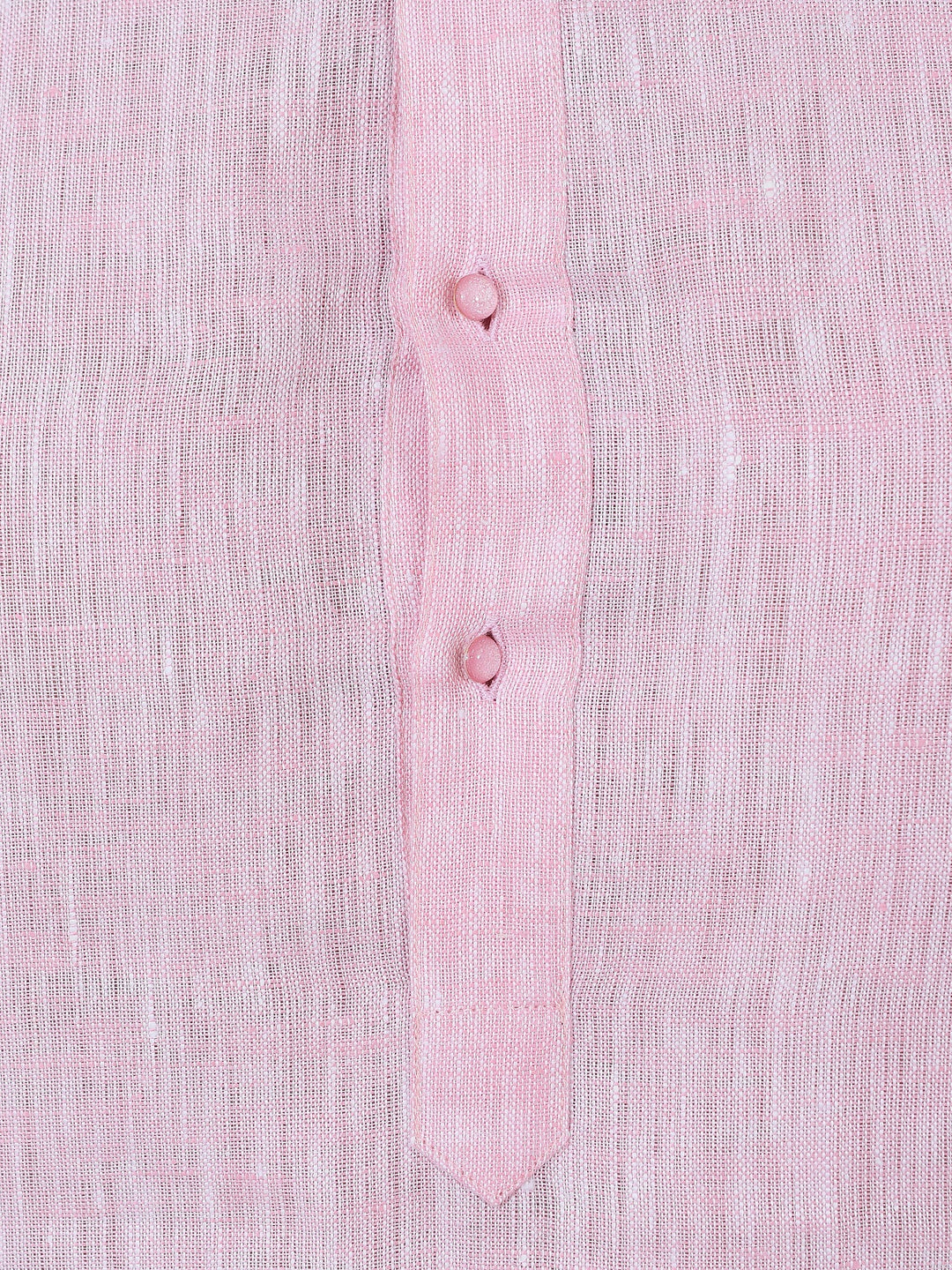 Textured Pink Kurta Set