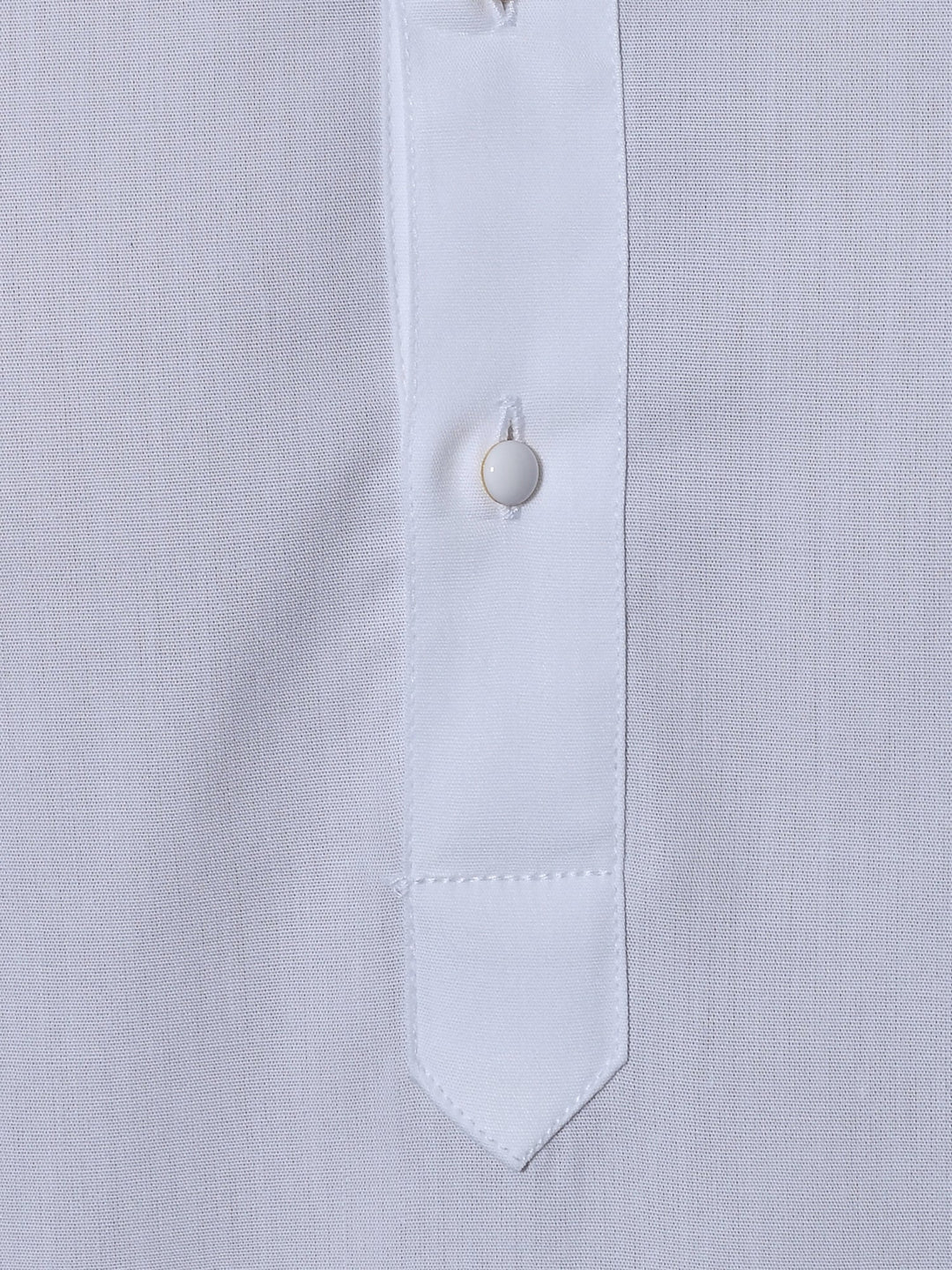 Textured White Kurta Set