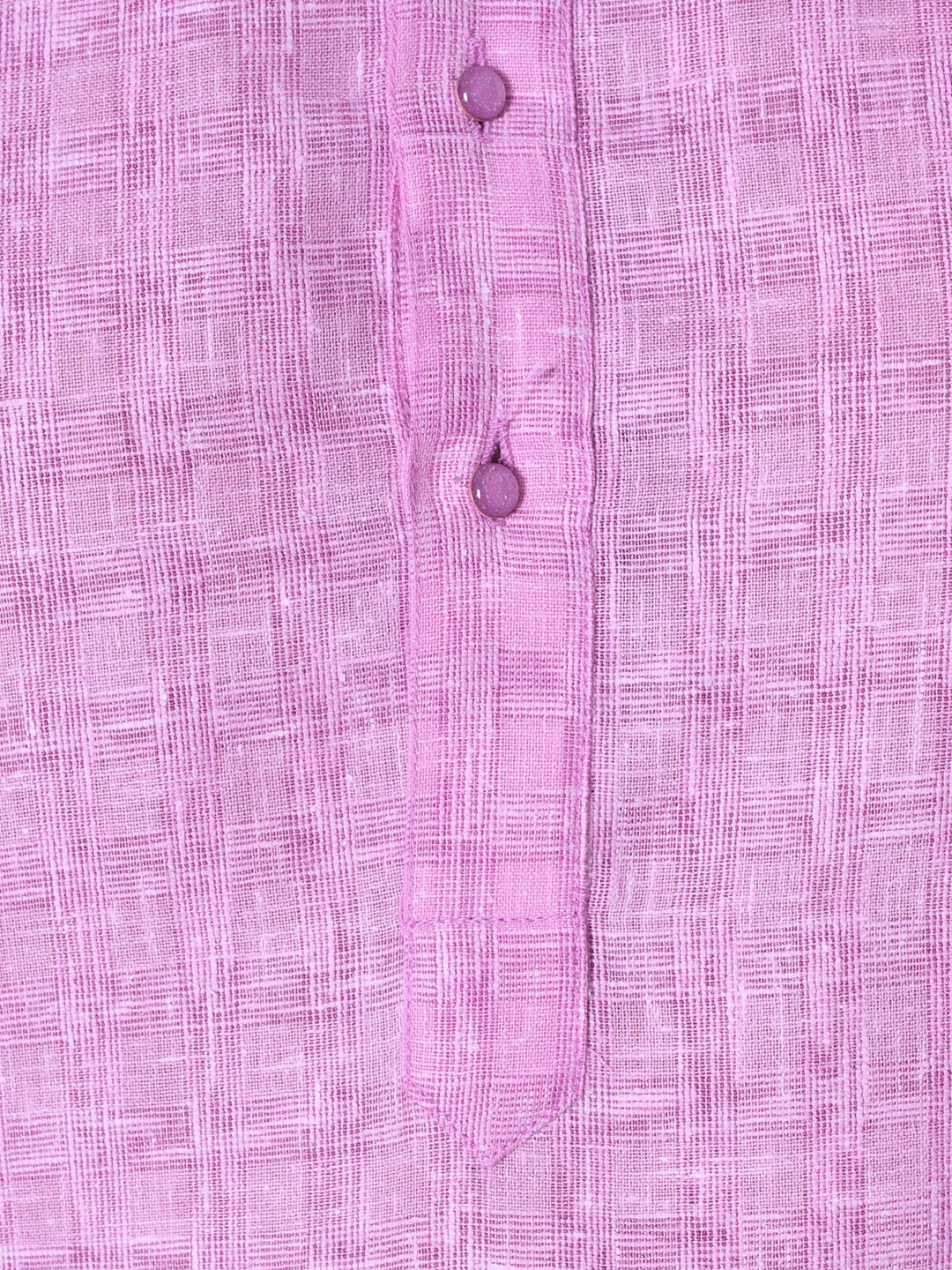 Textured Pink Kurta Set