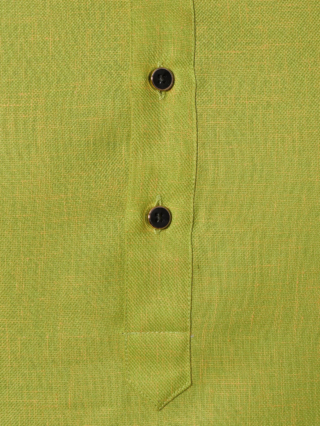 Textured Lime Green Kurta Set