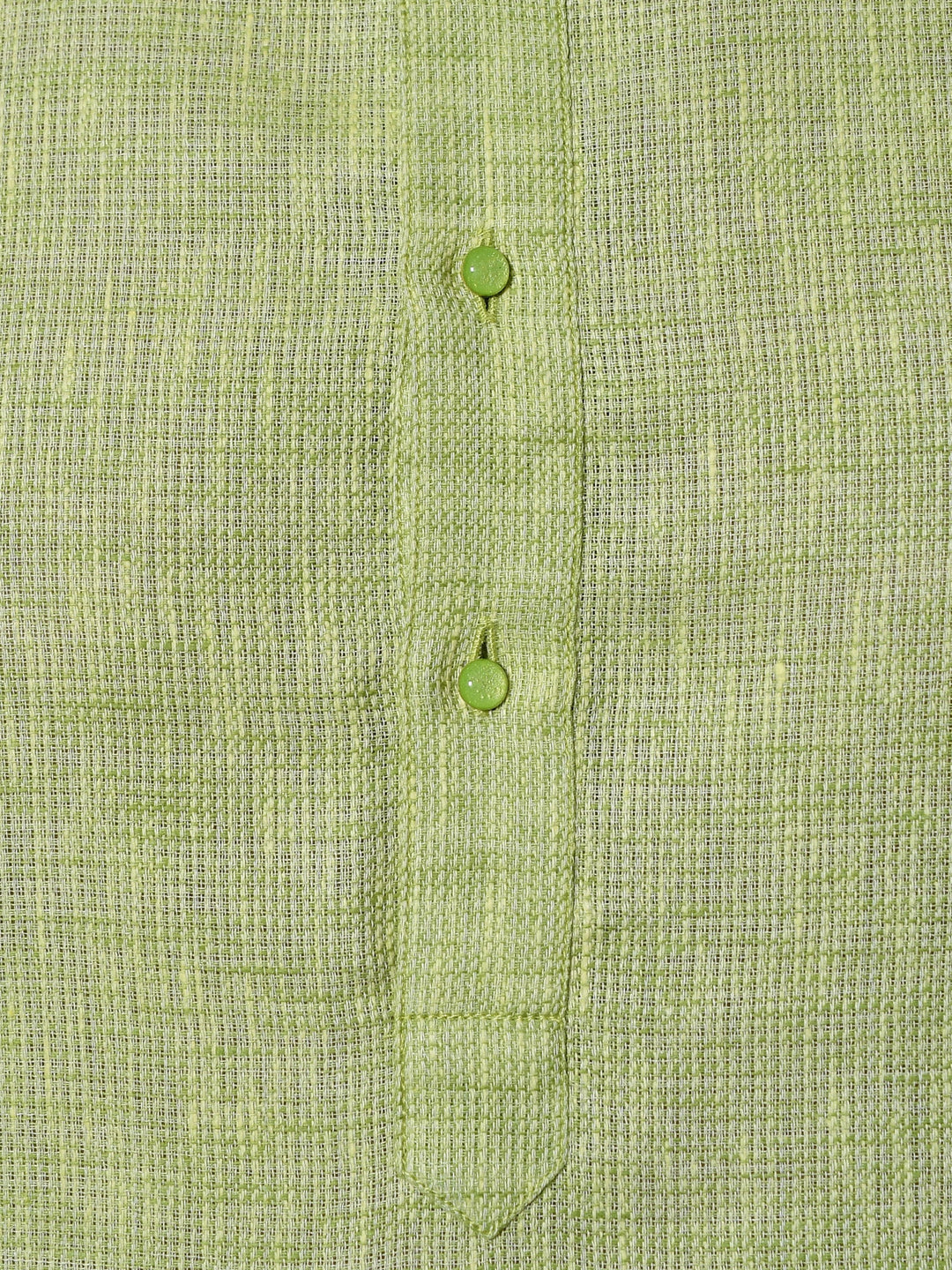 Textured Lime Green Kurta Set