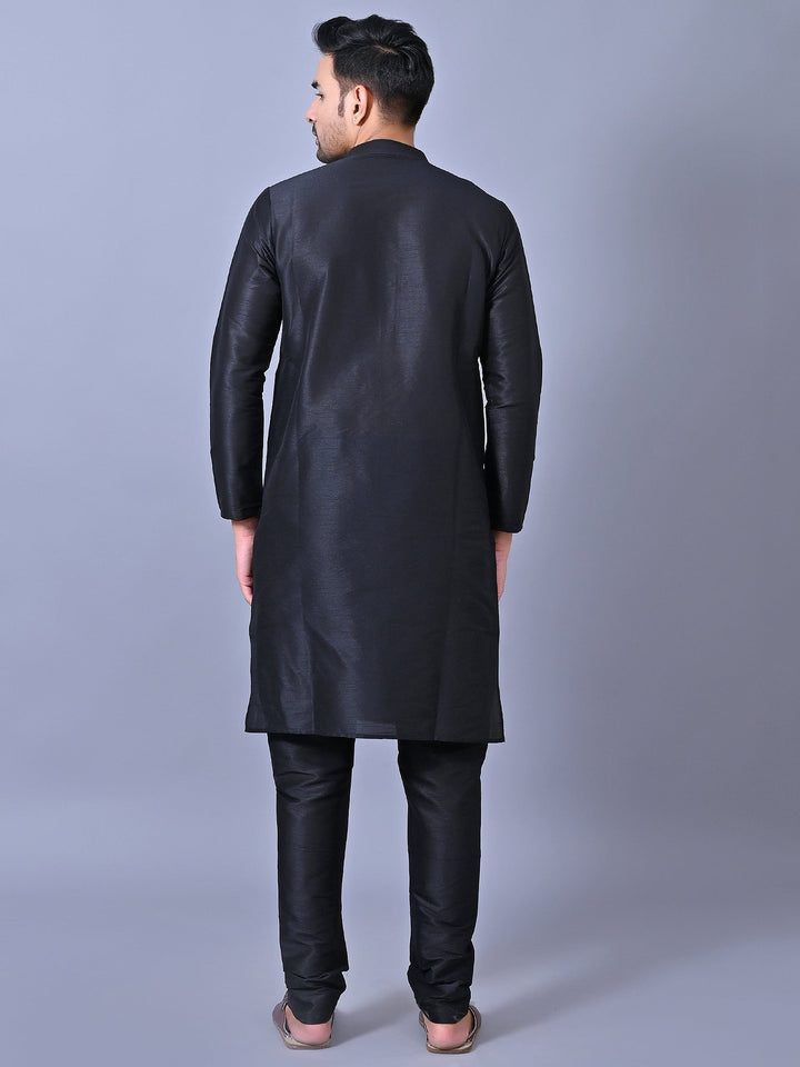 Solid Black Kurta Set