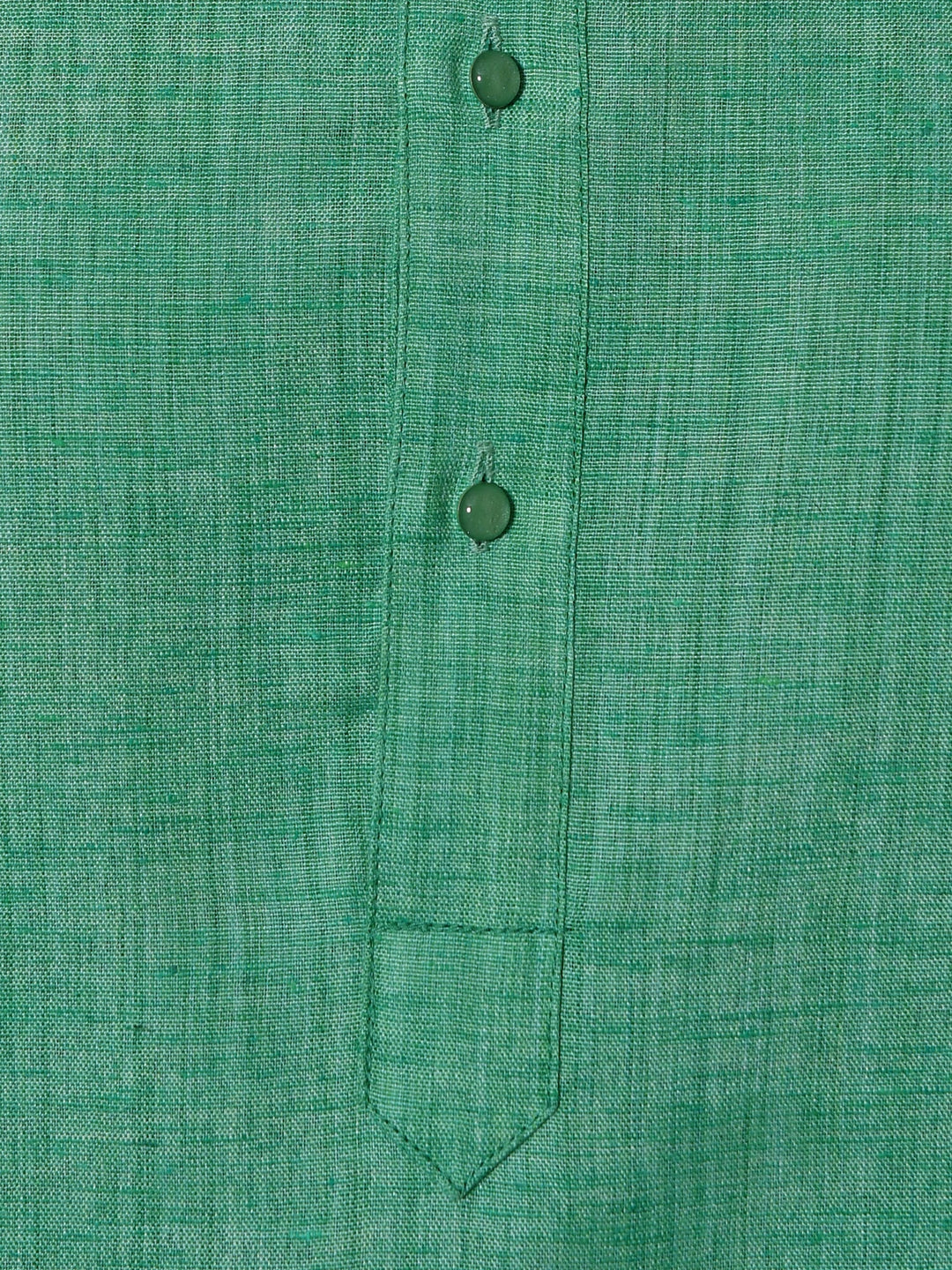 Textured Green Kurta Set