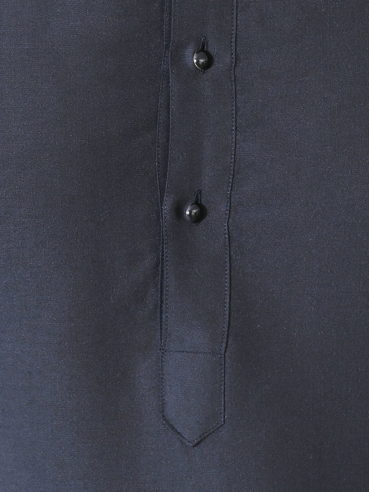 Solid Black Kurta Set