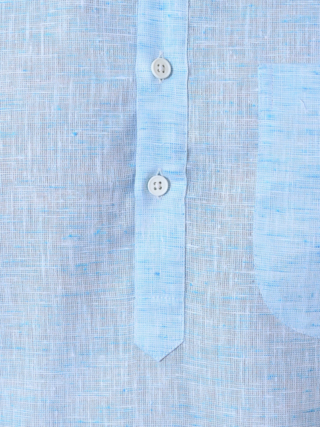 Textured Blue Kurta Top