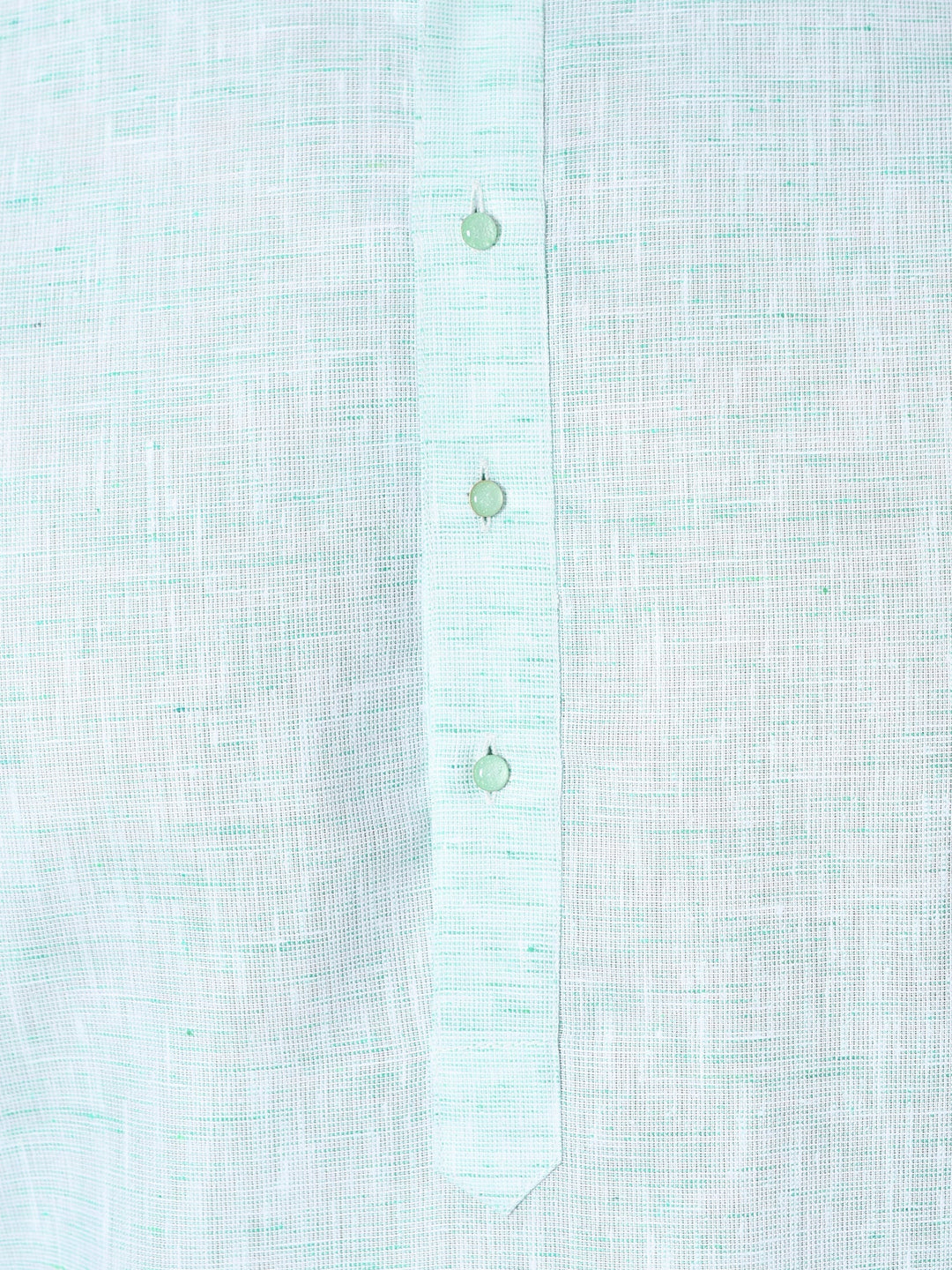 Textured Turquoise Blue Kurta Set