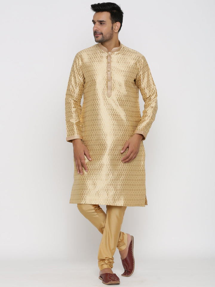 Floral Gold Kurta Set