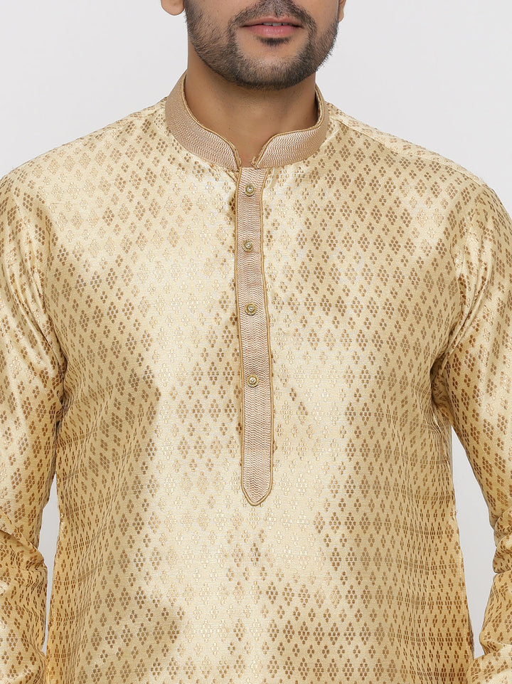 Floral Gold Kurta Set