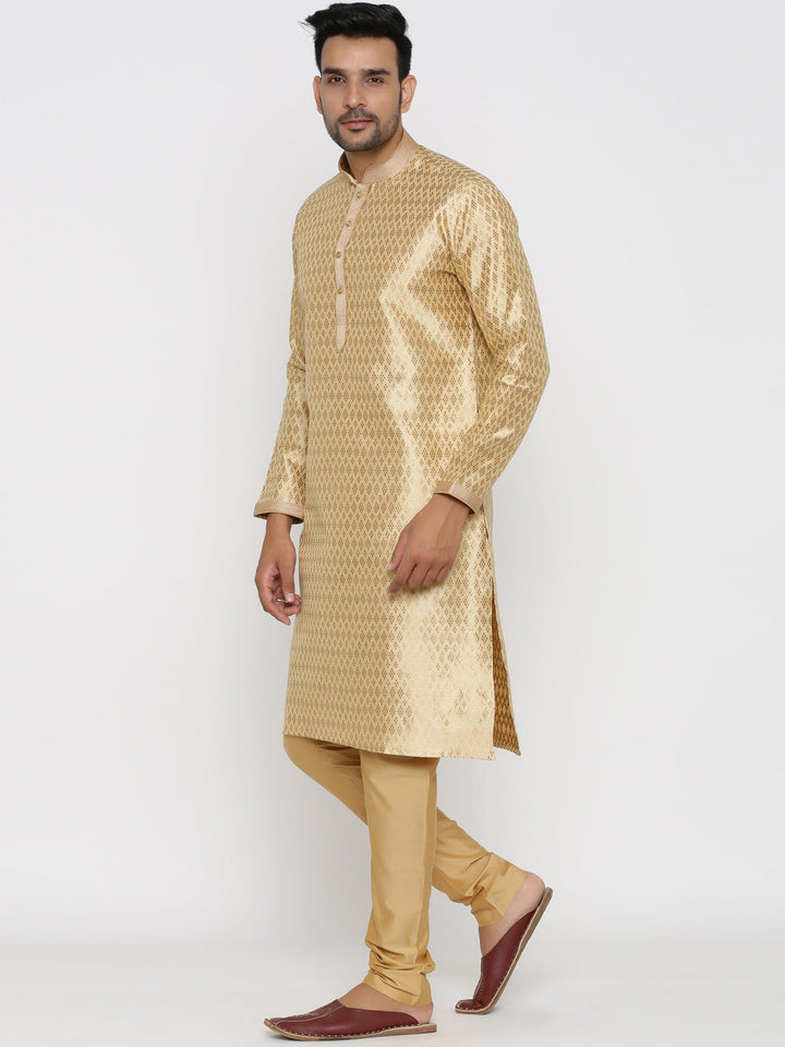 Floral Gold Kurta Set
