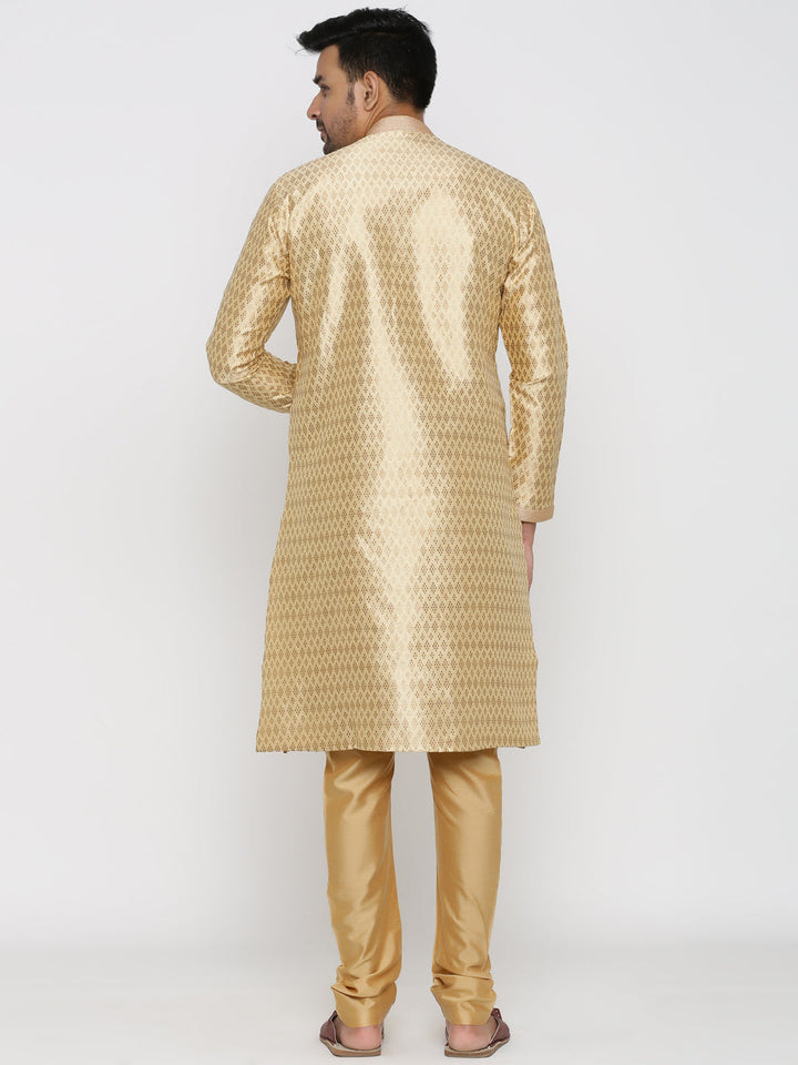 Floral Gold Kurta Set