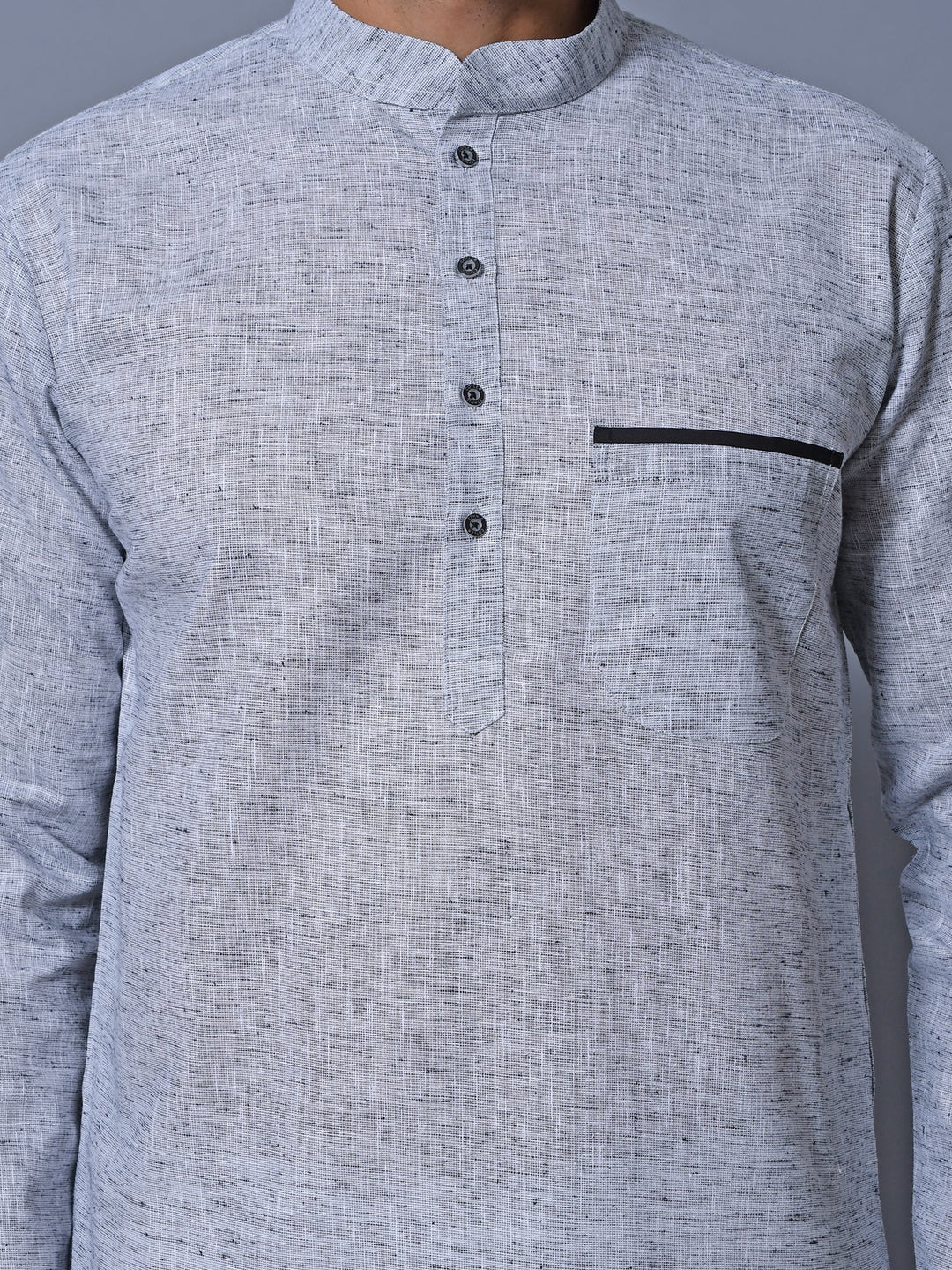 Textured Metallic Kurta Set