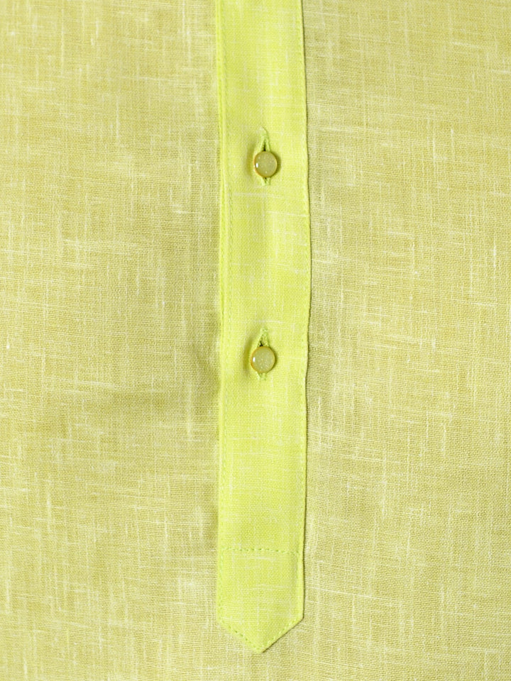 Textured Green Kurta Set