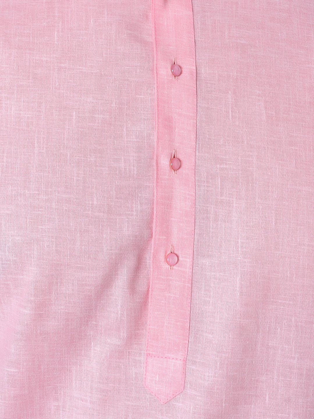 Textured Pink Kurta Set