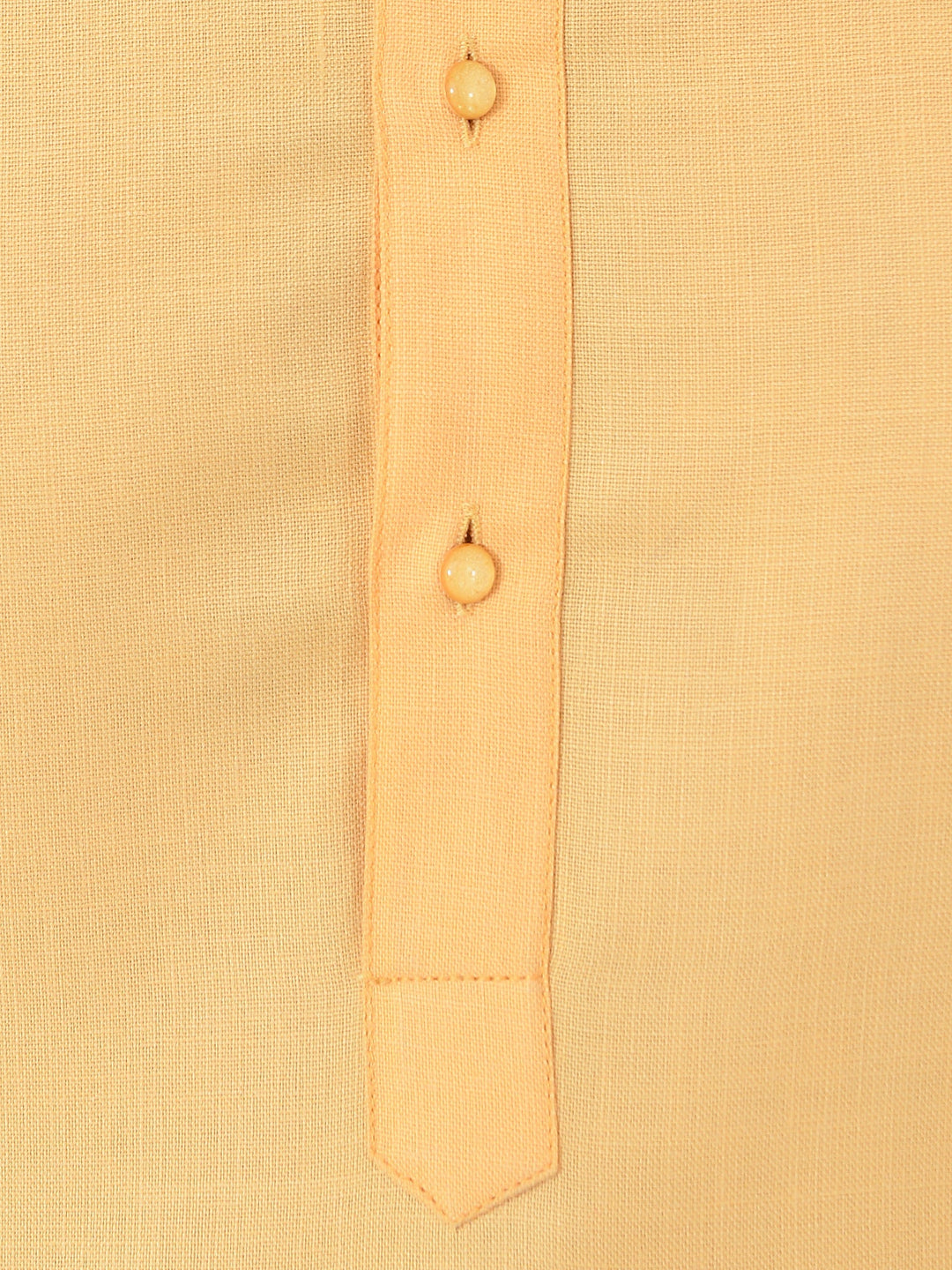 Textured Mustard Kurta Set