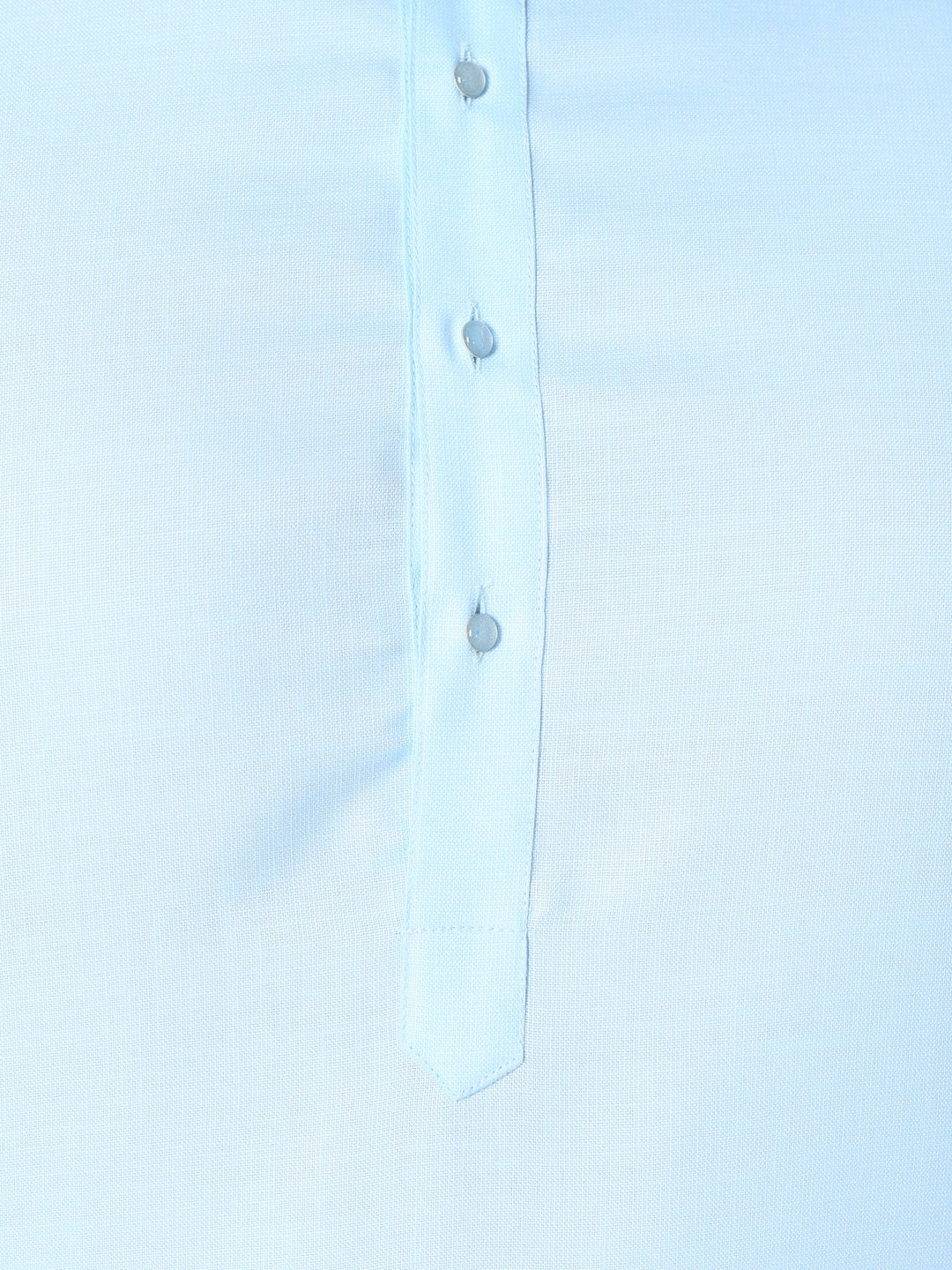 Textured Turquoise Blue Kurta Set