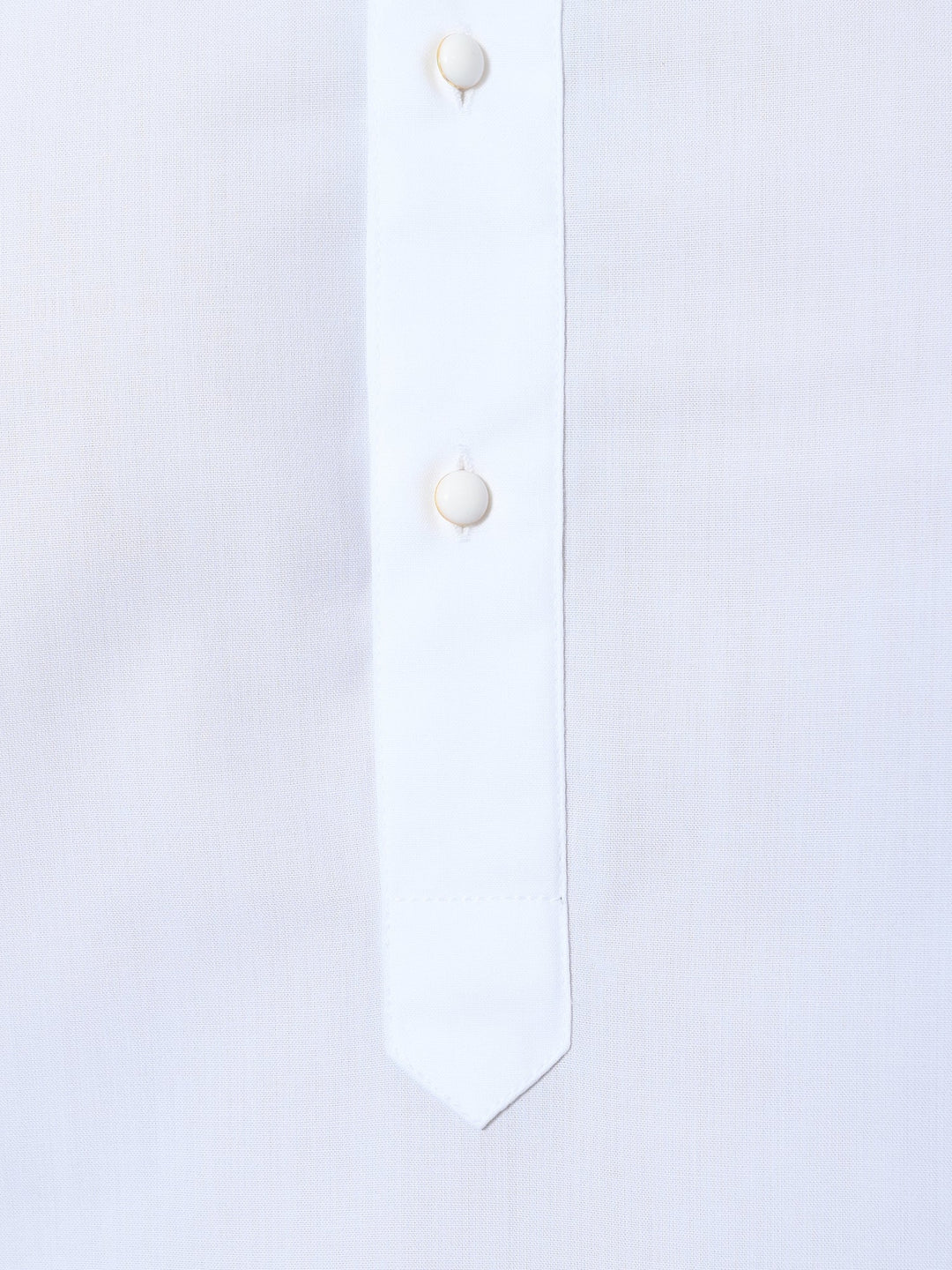 Solid White Kurta Set