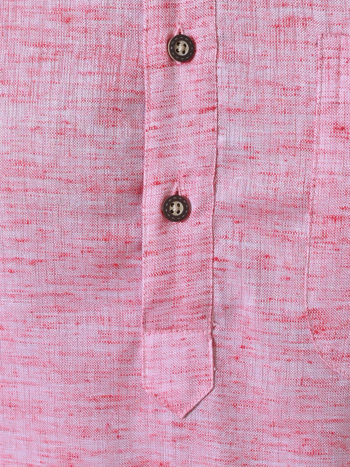 Textured Pink Kurta Top