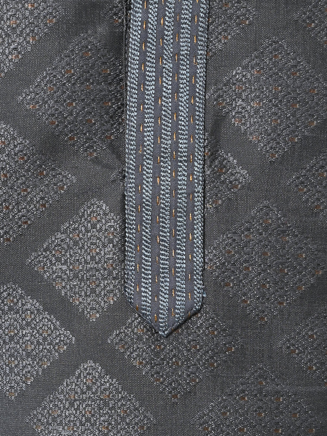 Striped Grey Kurta Set