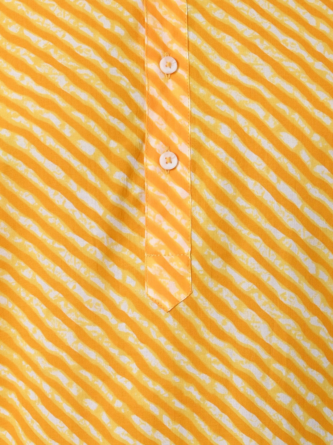 Leheriya Yellow Only Kurta