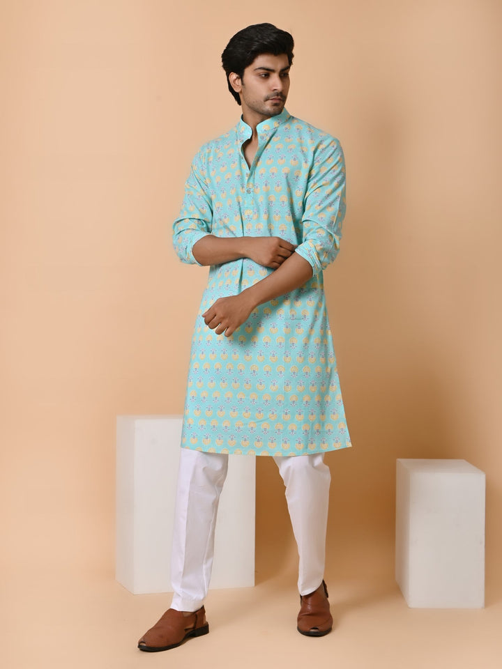 Ethnic Motifs Green Only Kurta