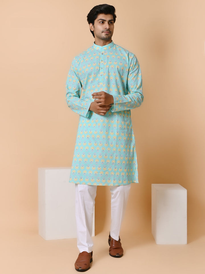 Ethnic Motifs Green Only Kurta