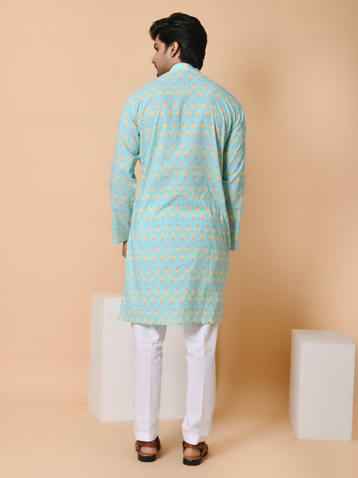 Ethnic Motifs Green Only Kurta