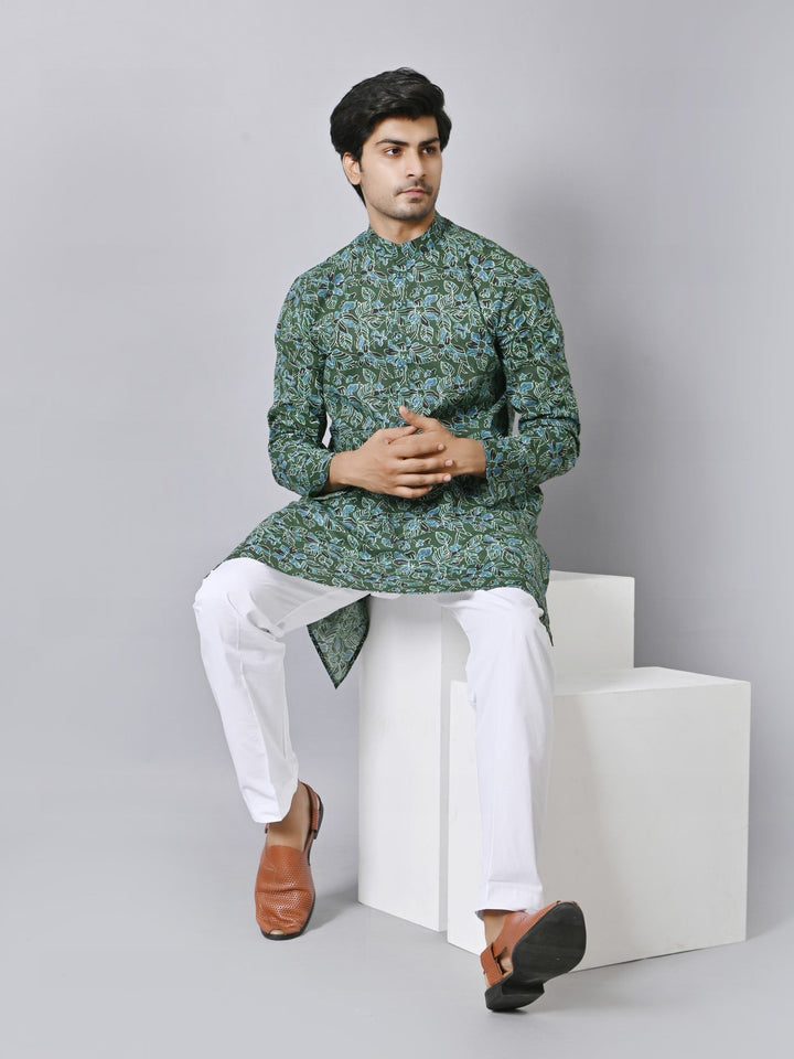 Leafs Green Only Kurta