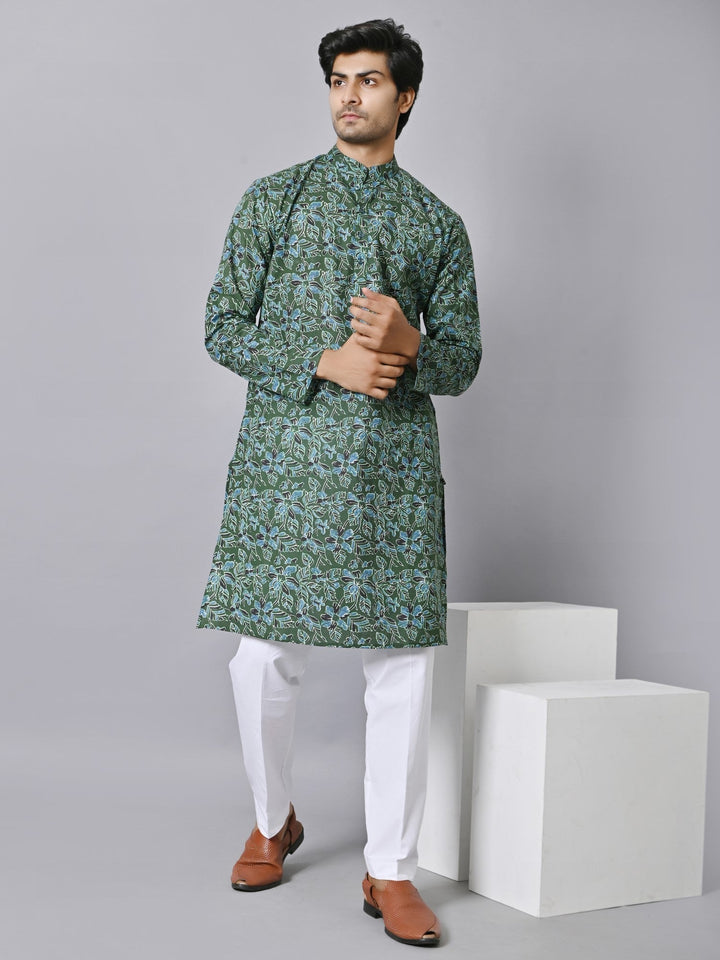 Leafs Green Only Kurta