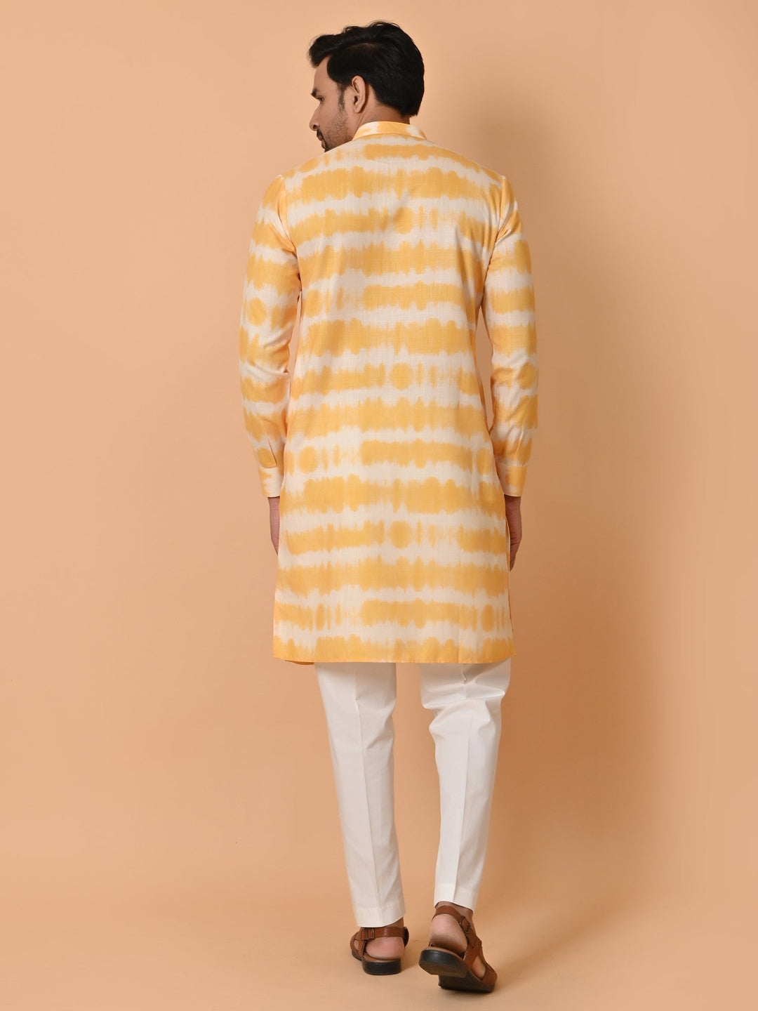 Tie Dye Mustard Only Kurta