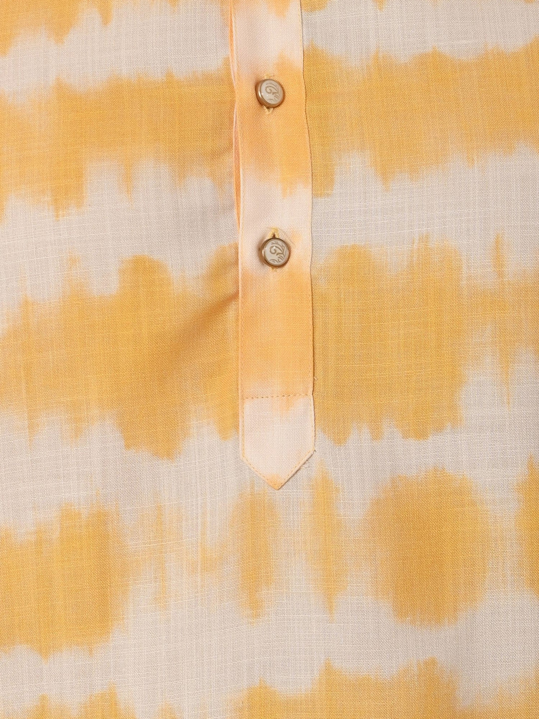 Tie Dye Mustard Only Kurta