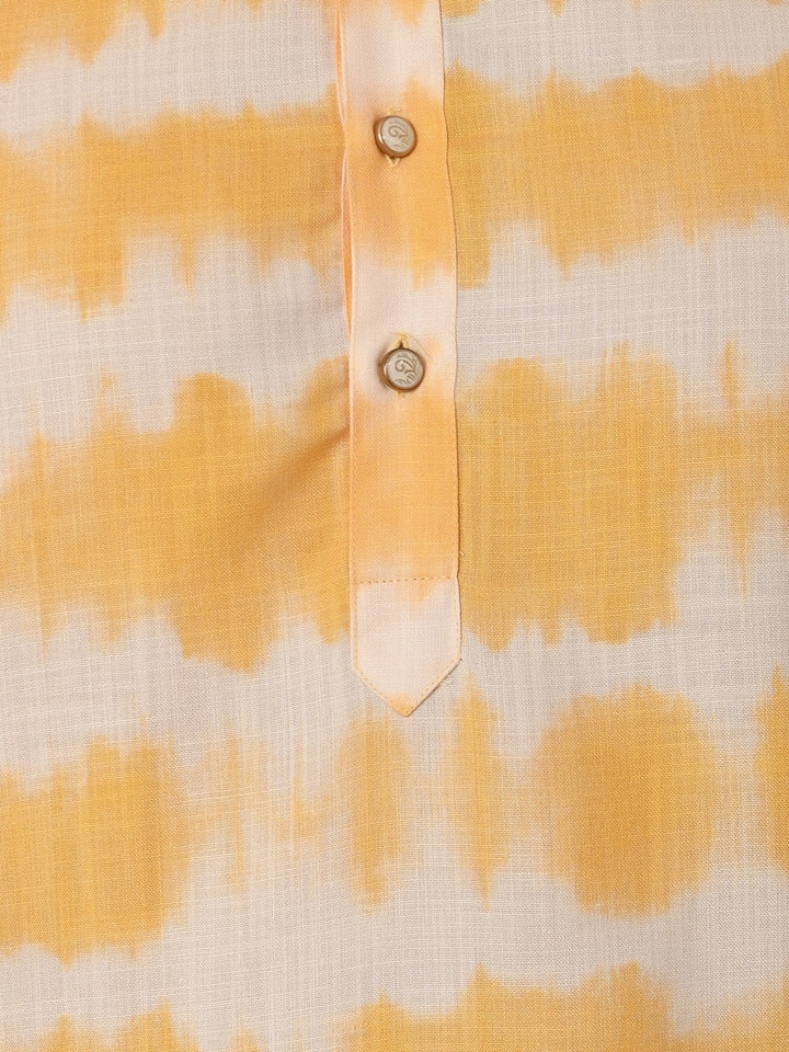 Tie Dye Mustard Only Kurta