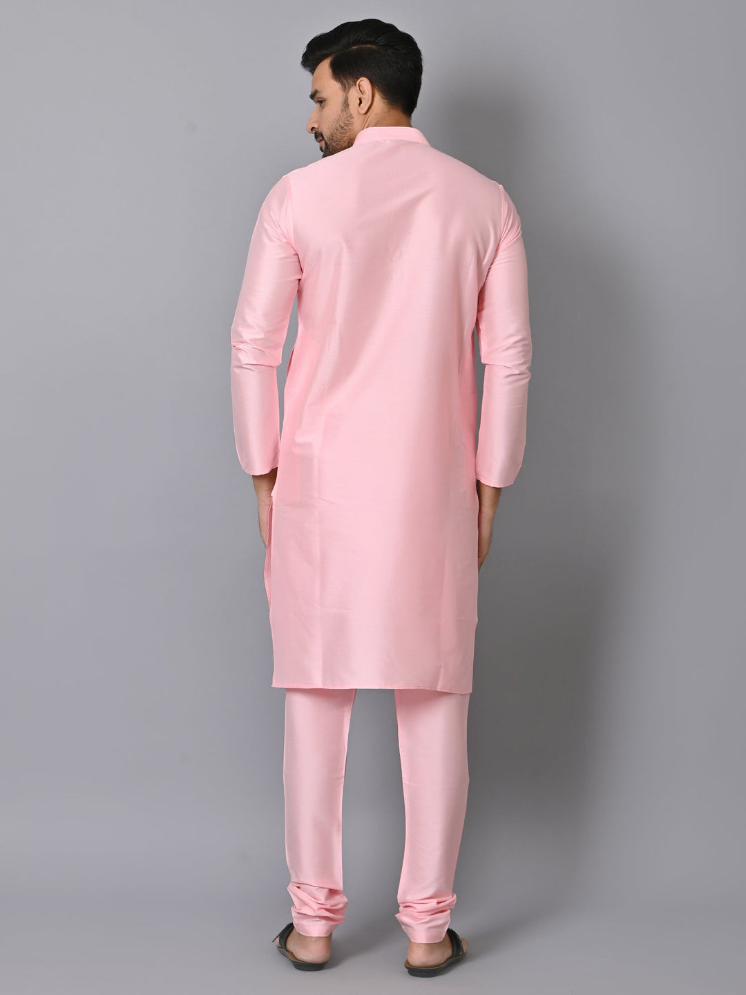 Solid Pink Kurta Set