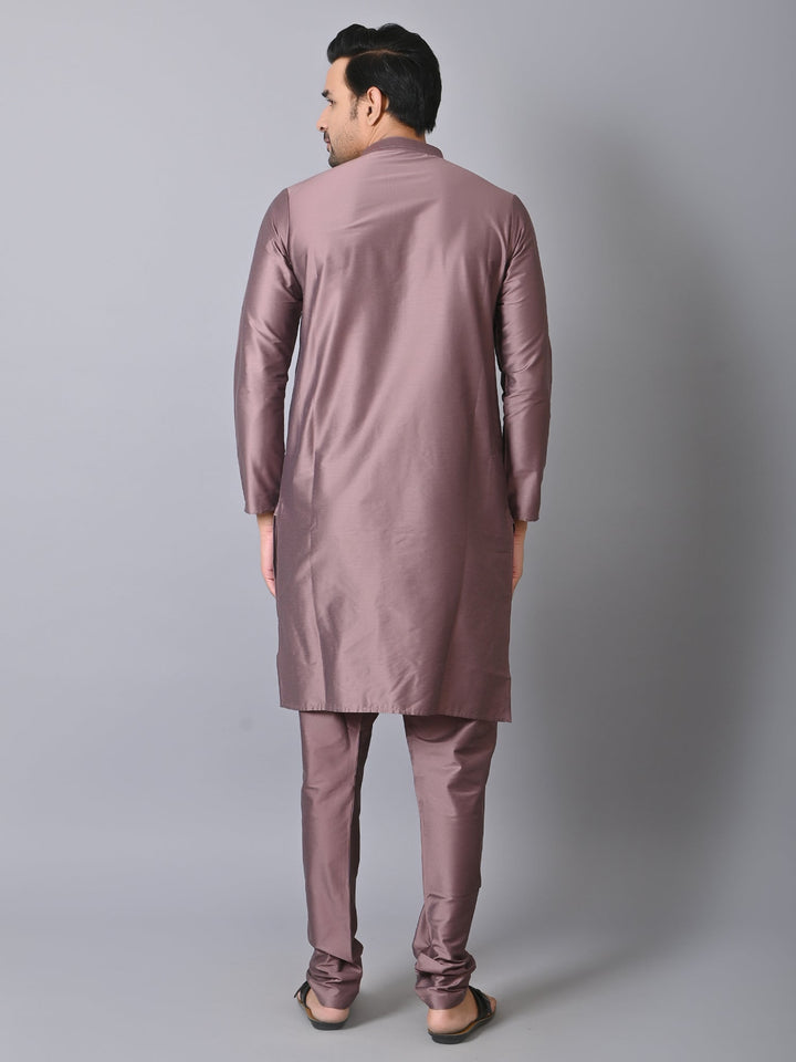 Solid Brown Kurta Set