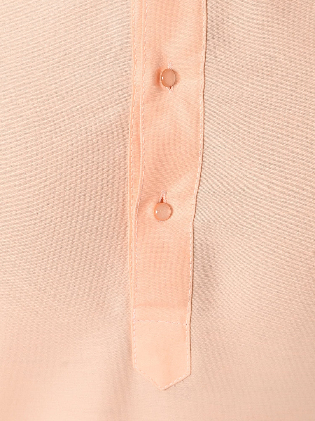 Solid Peach Kurta Set