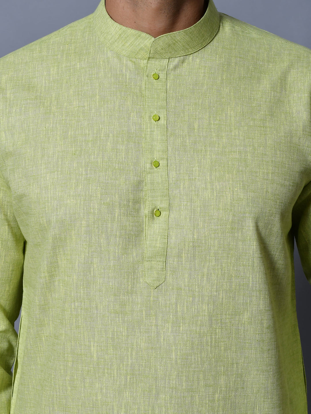 Solid Green Kurta Set