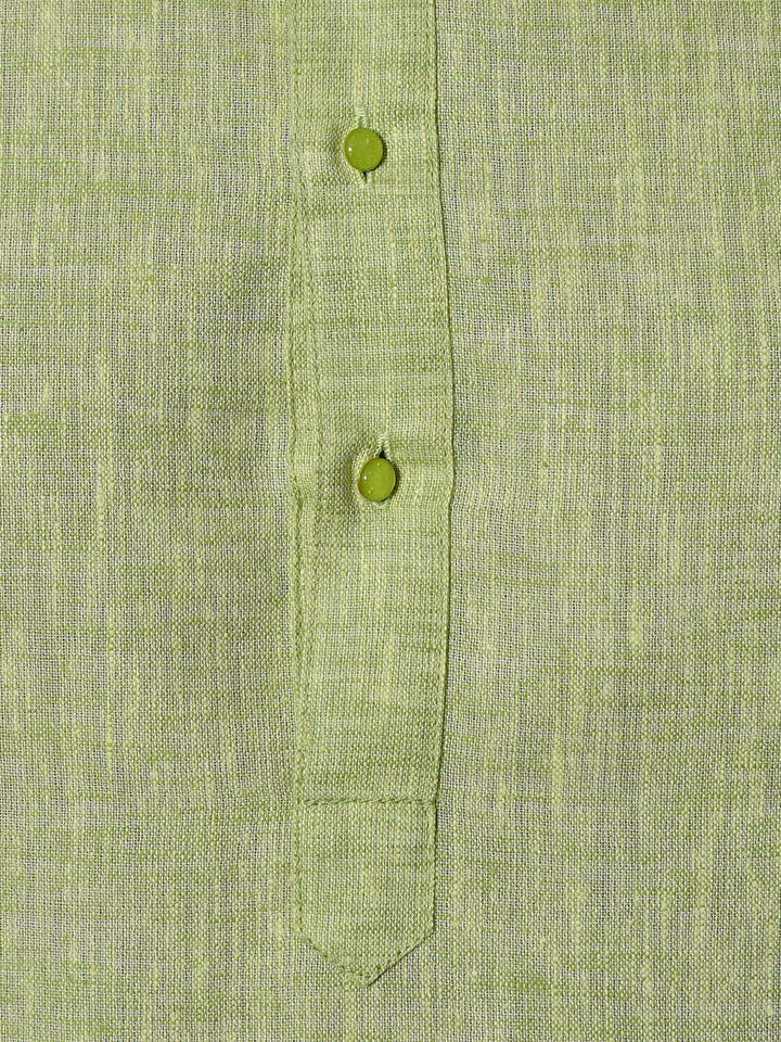 Solid Green Kurta Set