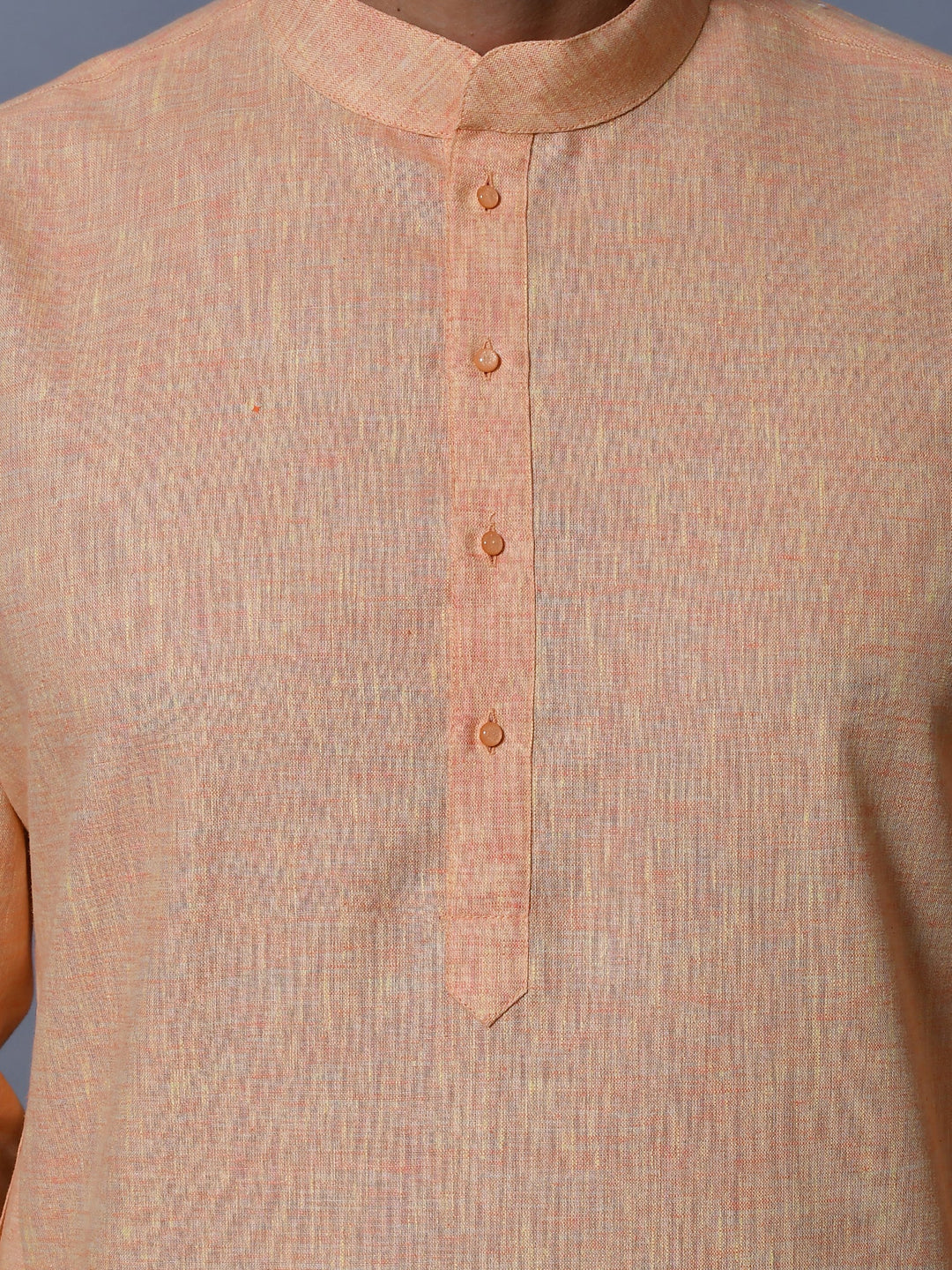 Solid Orange Kurta Set