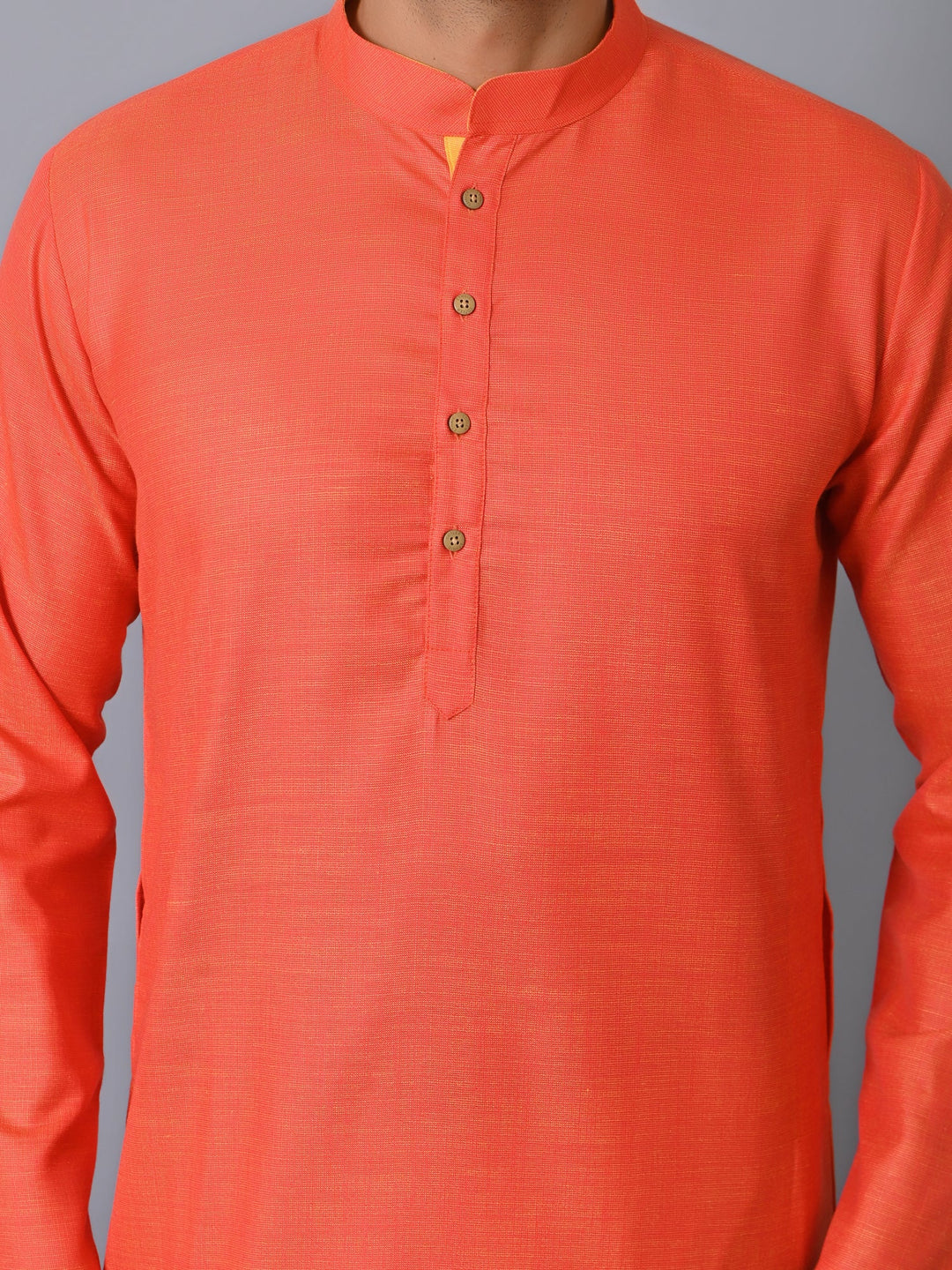 Solid Red Kurta Set