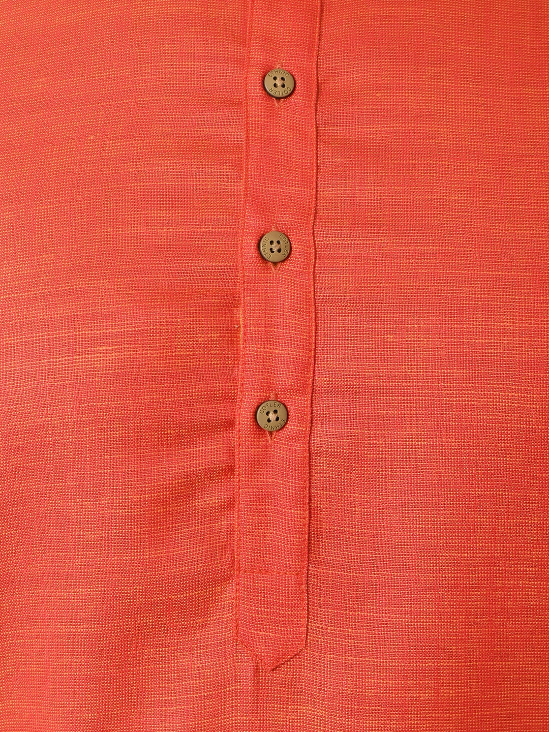 Solid Red Kurta Set