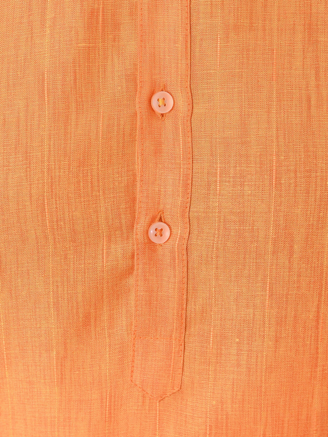 Solid Orange Kurta Set