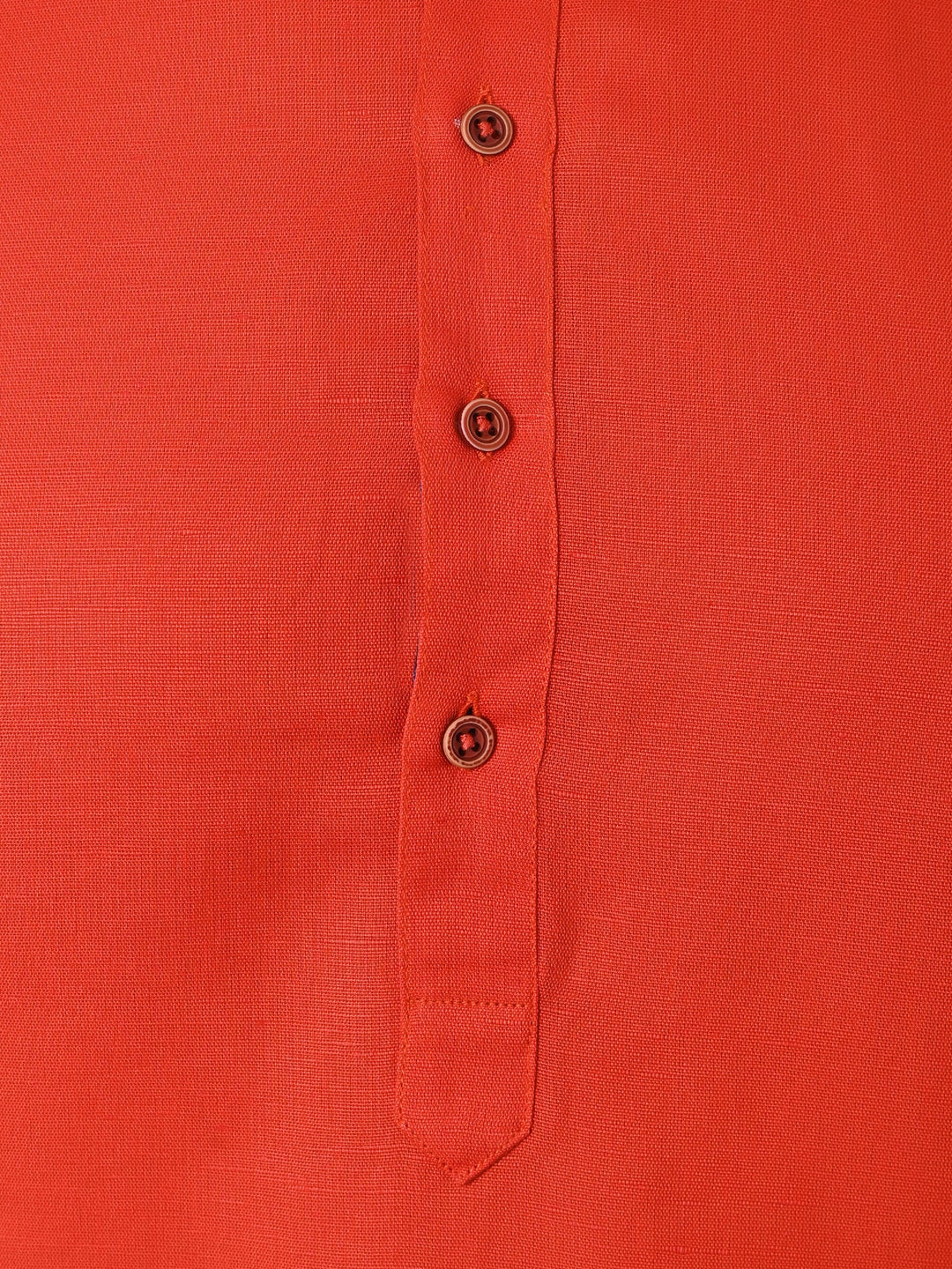 Solid Red Kurta Set