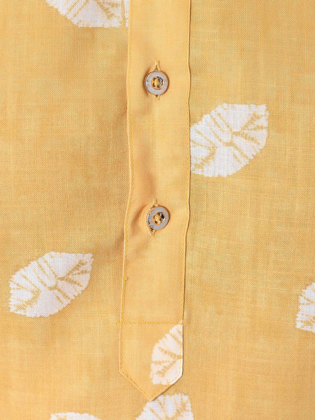 Bandhani Mustard Kurta Set