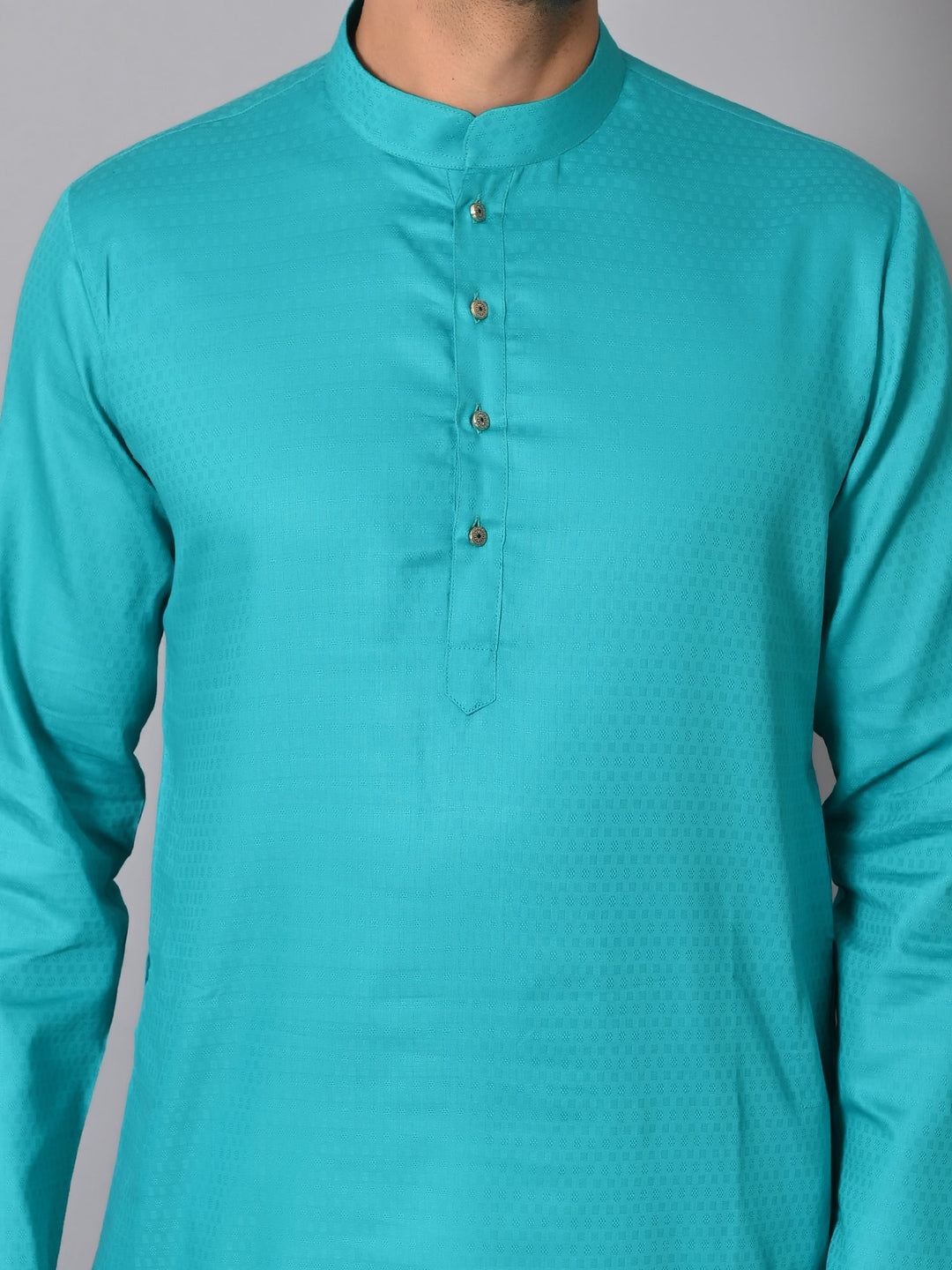 Geometric Green Kurta Set