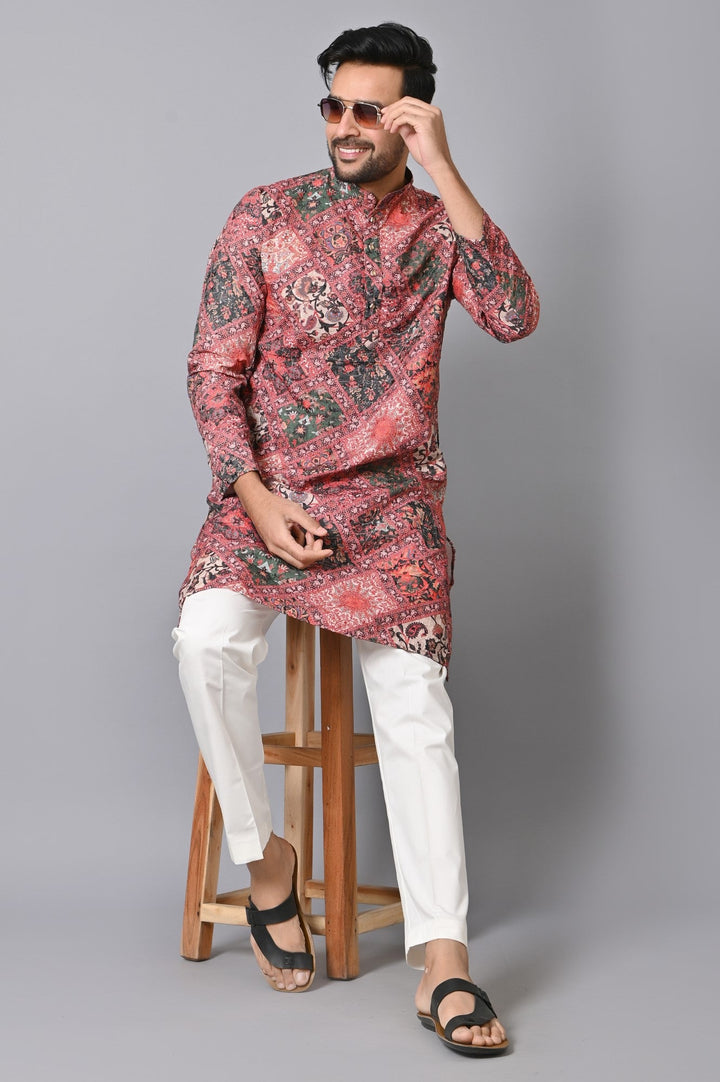 Ethnic Motifs Multi Kurta Set