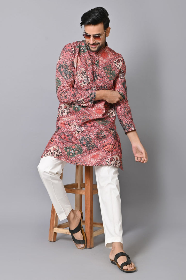 Ethnic Motifs Multi Kurta Set